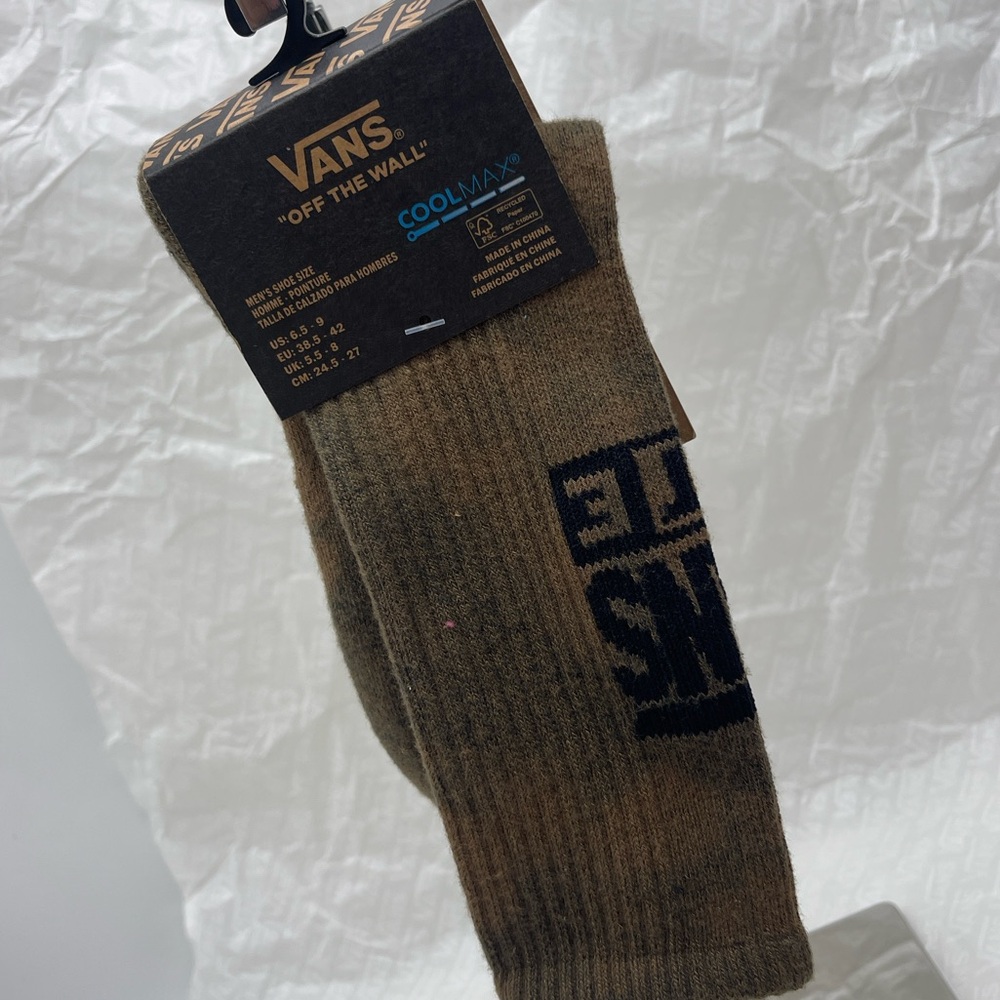 VANS "Off The Wall" Crew socks 
New with the tag authentic Vans socks (1 pair)
